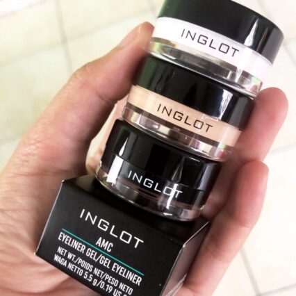 Inglot delineador en crema Profesional.  NEGRO