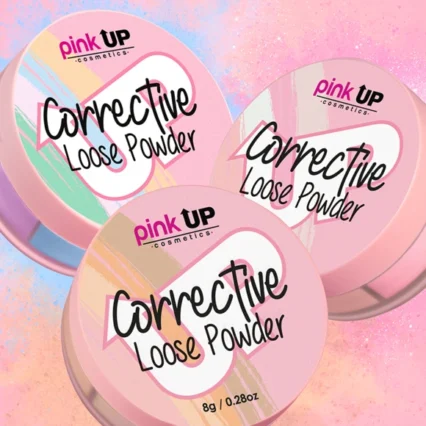 Pink up polvo Correctivo 4 tonos
