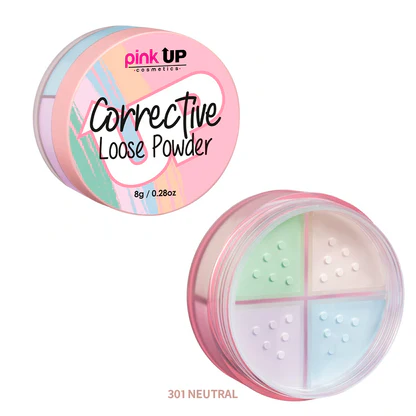 Pink up polvo Correctivo 4 tonos