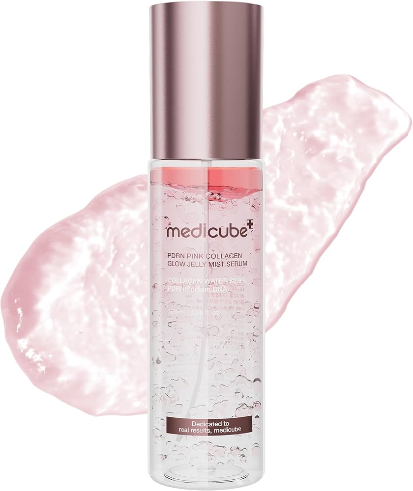 Medicube PDRN PINK COLLAGEN GLOW JELLY MIST SERUM