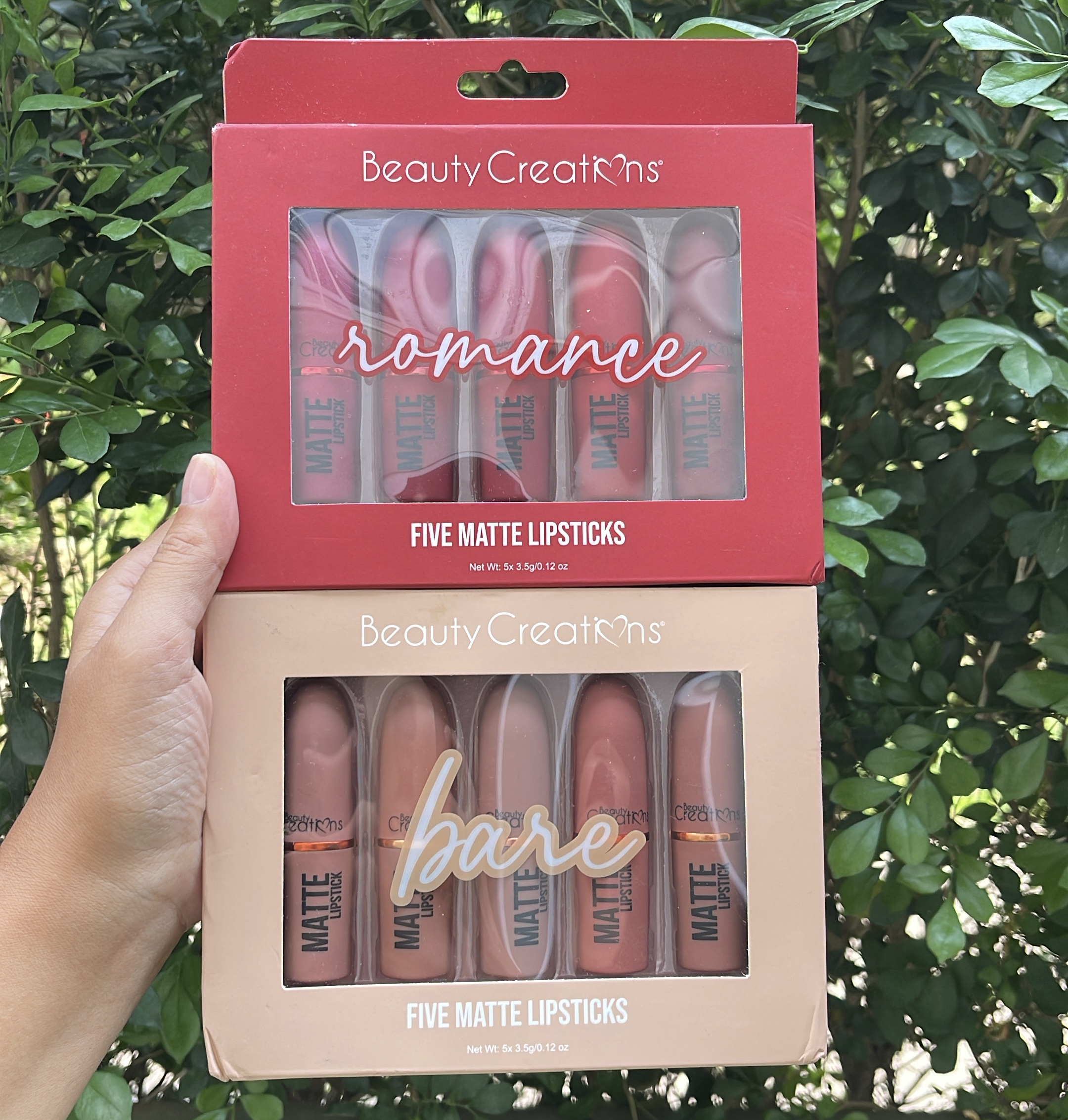 Beauty Creations set labiales x 5