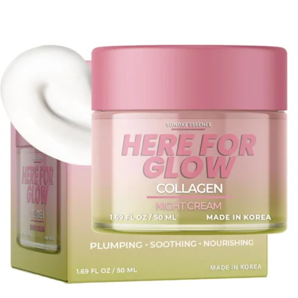 Sunday essence here for glow CREMA DE NOCHE