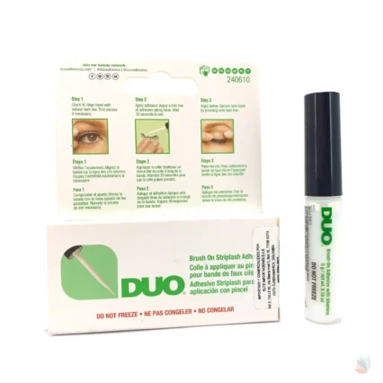 Dúo goma de pestañas verde