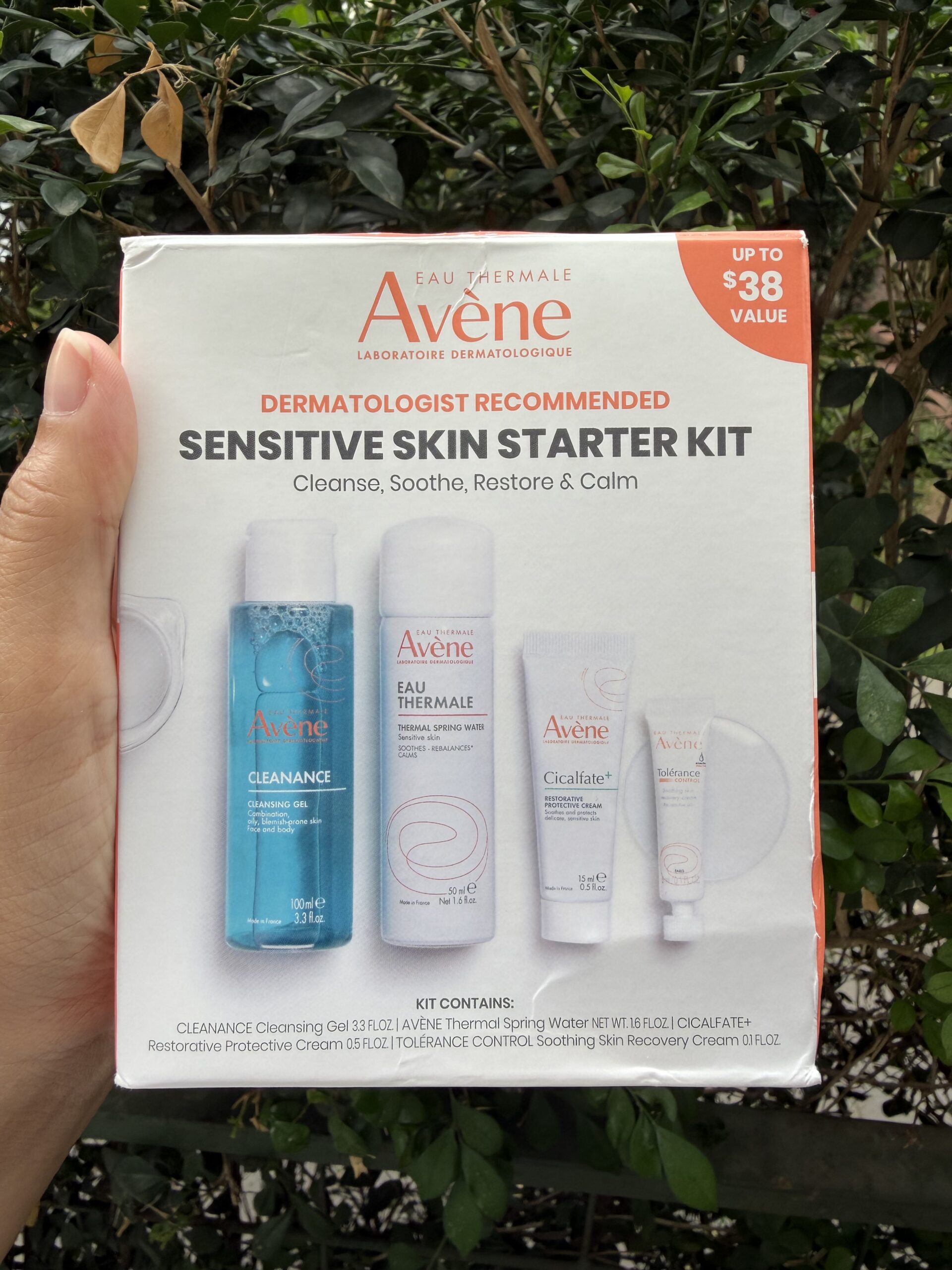 Avene set skin starter kit